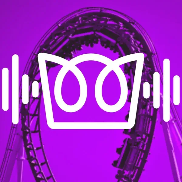 Coaster Kings Radio - Podcast cover art and branding