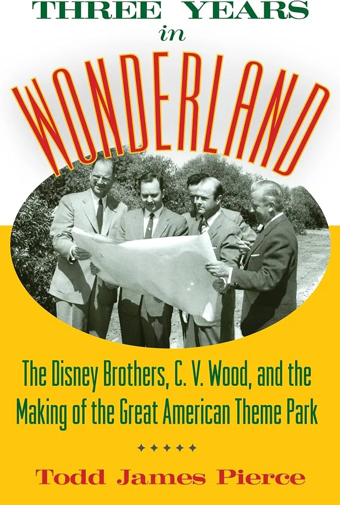 Three Years in Wonderland - Books gift for roller coaster enthusiasts
