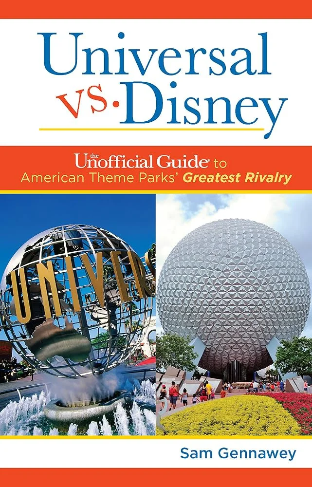 Universal vs. Disney - Books gift for roller coaster enthusiasts