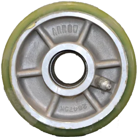 Arrow coaster train wheel