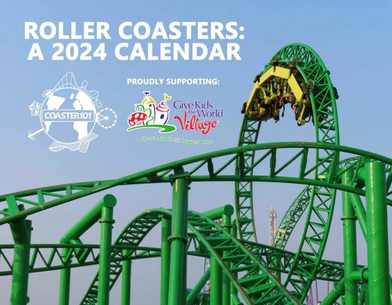 2024 Coaster 101 Give Kids the World Calendar