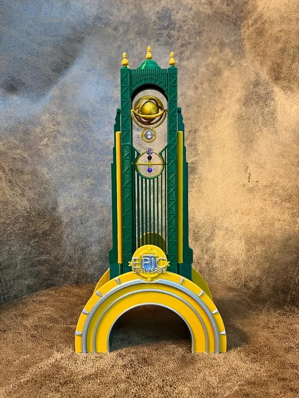 Epic Universe 3D Printed Chronos Tower