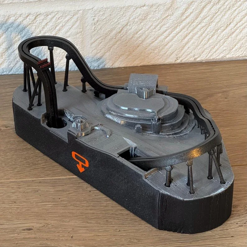 Motorized Oblivion Desktop Model Roller Coaster