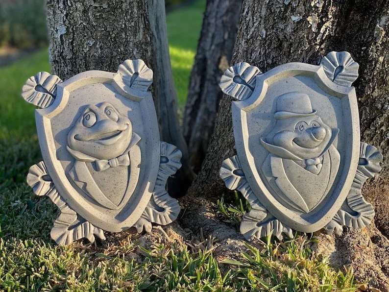 Mr. Toad's Wild Ride Toad Hall Replica Plaques