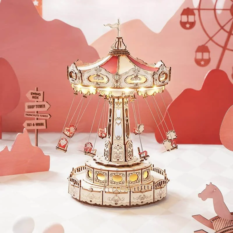 ROKR Swing Ride Music Box
