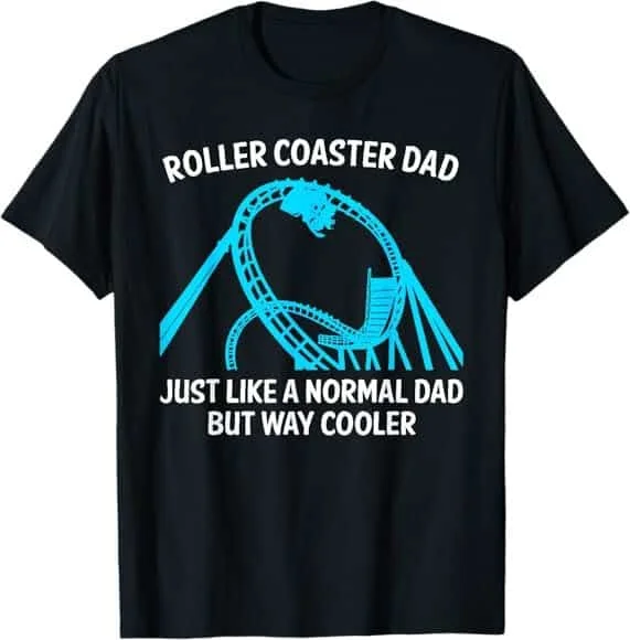 Roller Coaster Dad Shirt