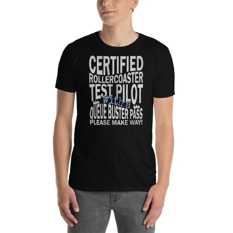 Roller Coaster Test Pilot Shirt