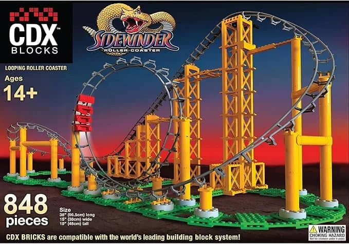 CDX Blocks The Sidewinder Roller Coaster