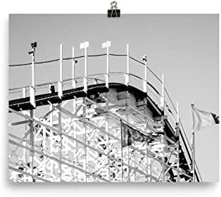 Wooden Coaster Print of The Giant Dipper